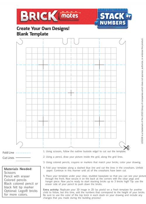 BrickMates - Template - Stack By Numbers